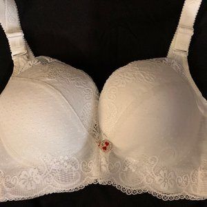 White Lace Bra